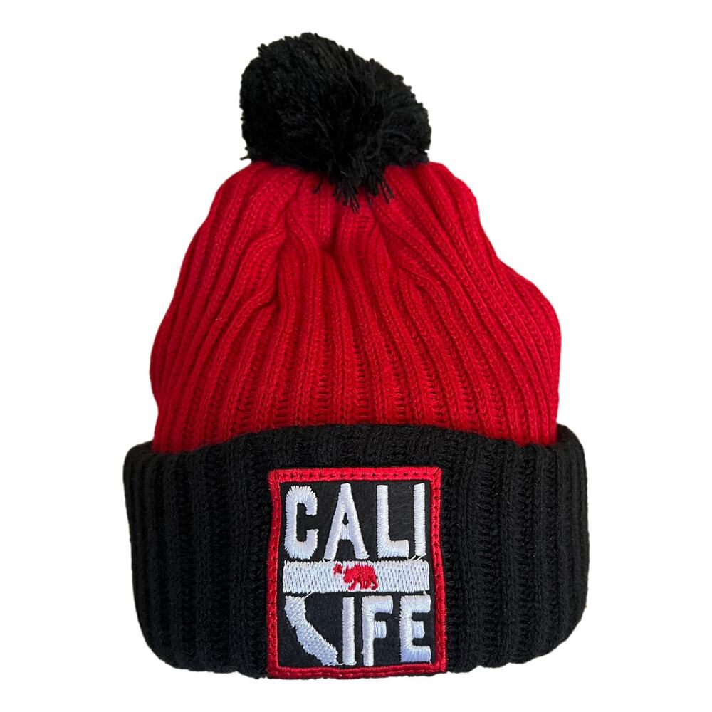 California Republic Cali Life Thick Winter Beanie Ski Cap Snowboard Hat